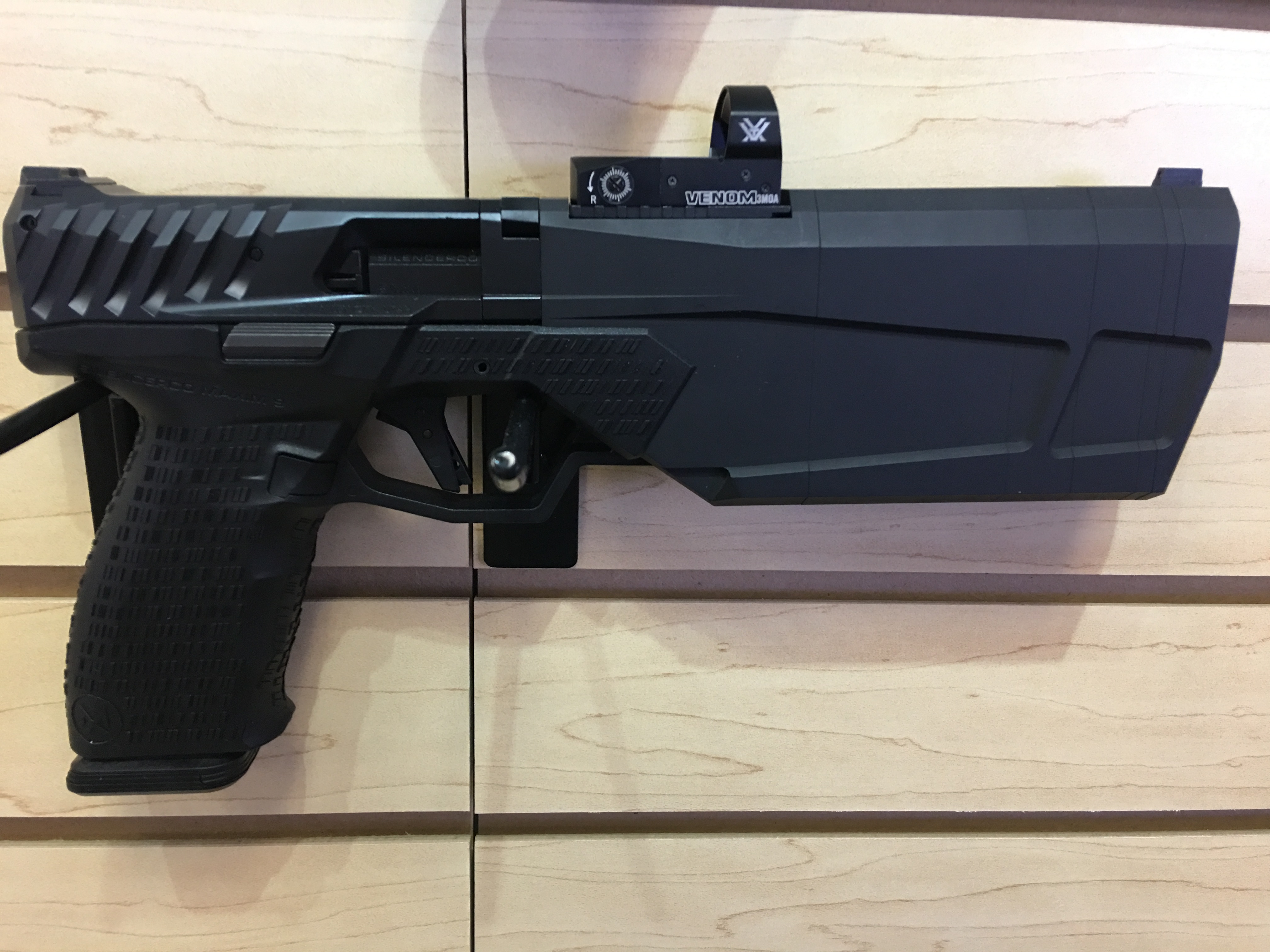 SilencerCo Maxim 9 Integrally Suppressed 9mm Pistol silencer product image