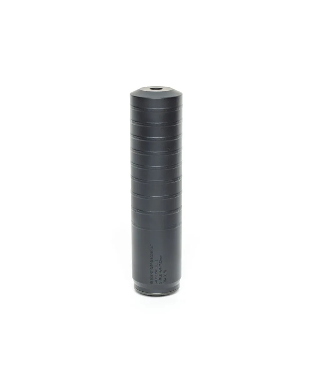 Resilient Suppressors Resilient Suppressors Simple Man (7.62mm) Rifle Suppressor silencer product image