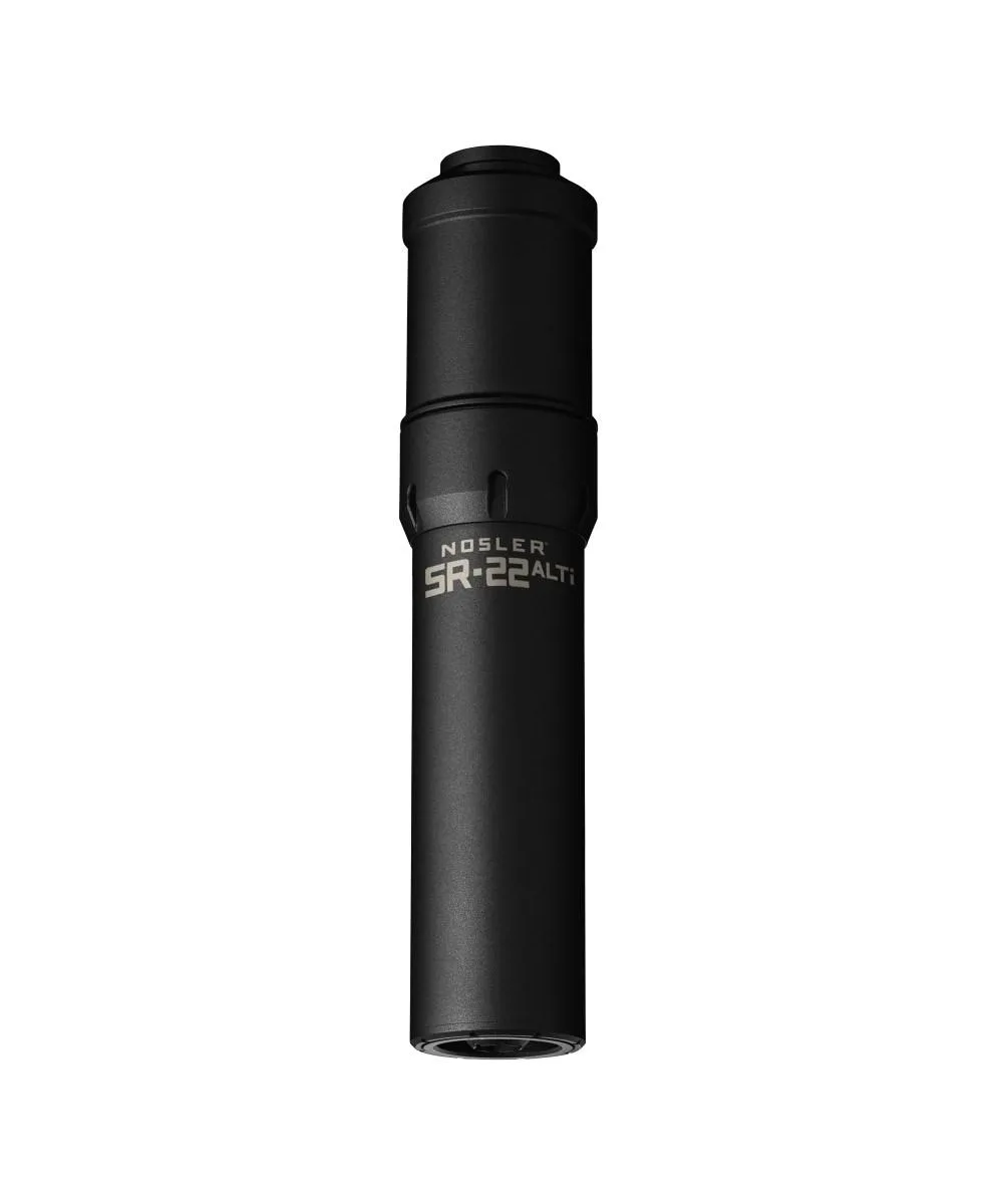 NOSLER Nosler Suppressor SR-22 ALTi 1/2x28 .22 LR 7.53" Black silencer product image