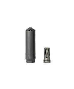 Huxwrx Flow 6k Suppressor Kit 5/8x24 Black with Flash Hider 5.56mm