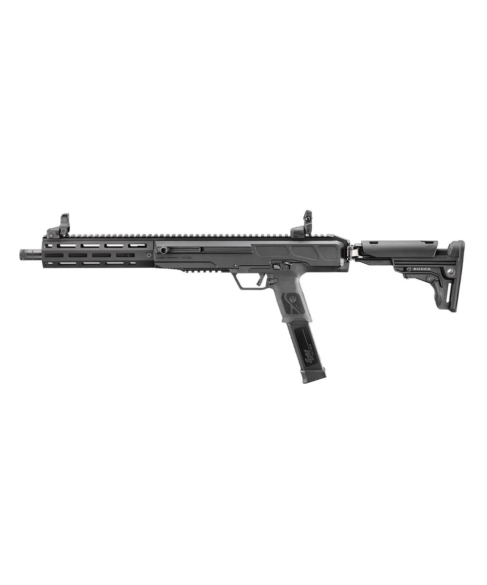 Ruger Ruger LC Carbine Rifle 10mm Auto 30rd Magazine 16.25'' Threaded Barrel Black silencer product image