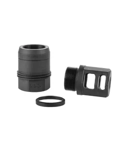 Sig Sauer Clutch-Lok Tapered QD Muzzle Brake for SLX/SLH Suppressors 7.62mm Black