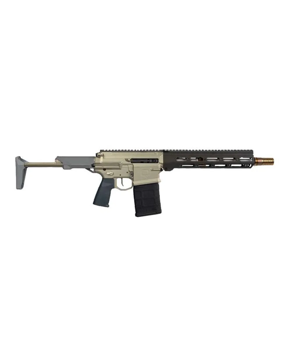 Q LLC Q LLC Boombox SBR 8.6 Blackout 20rd Magazine 12" Barrel Grey Accents silencer product image