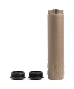 HUXWRX SUPPRESSOR FLOW RANGE 36 TI DT FDE 9mm