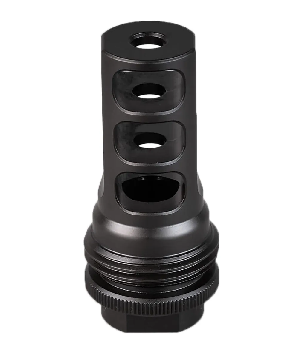 SilencerCo SilencerCo ASR MUZZLE BRAKE 9/16X24LH .355 /9mm silencer product image