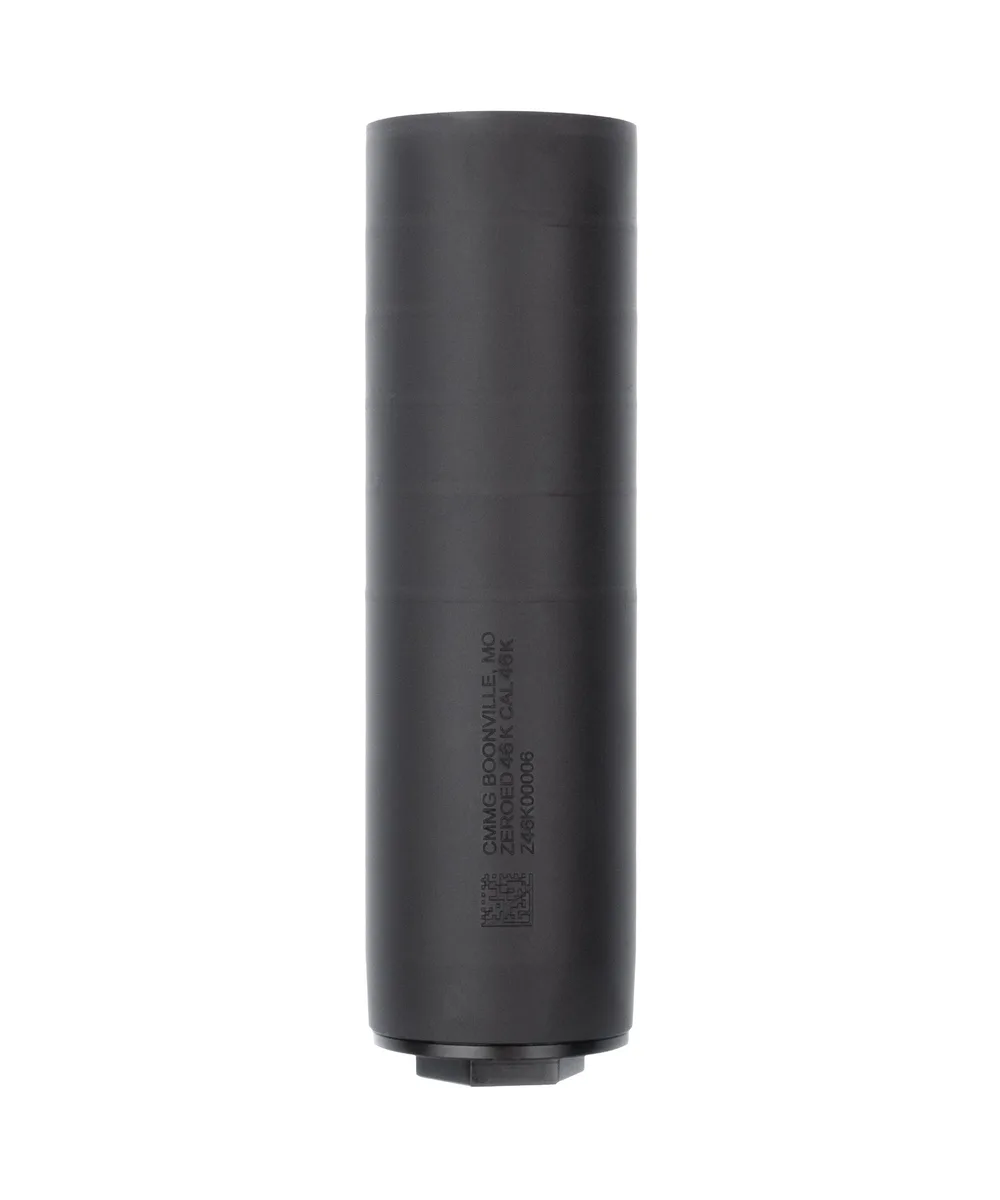CMMG CMMG ZEROED 46K 46CAL SUP HUB MNT BK Suppressor .45 ACP silencer product image